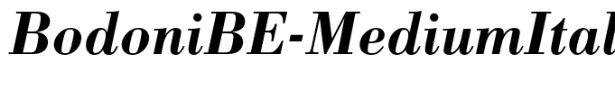 BodoniBE-MediumItalic