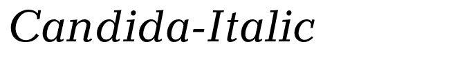 Candida-Italic