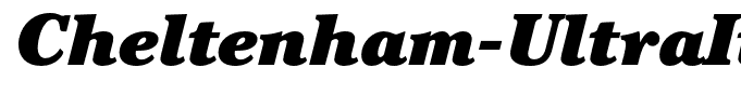 Cheltenham-UltraItalic