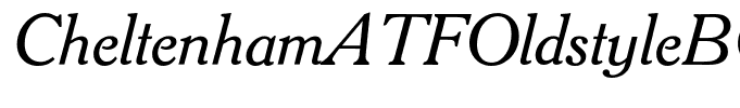 CheltenhamATFOldstyleBQ-Italic