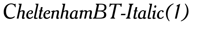 CheltenhamBT-Italic(1)