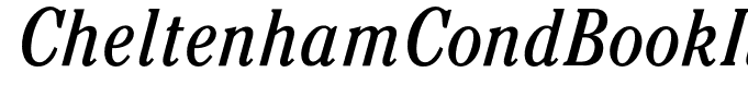 CheltenhamCondBookItalic