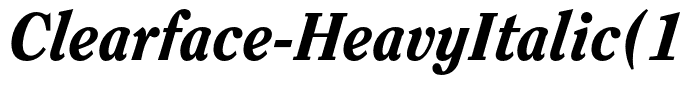 Clearface-HeavyItalic(1)