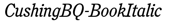 CushingBQ-BookItalic