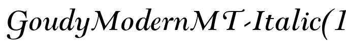 GoudyModernMT-Italic(1)