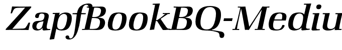 ZapfBookBQ-MediumItalic