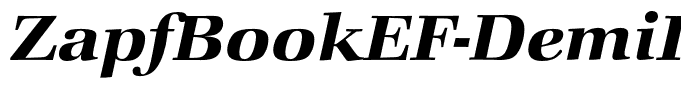 ZapfBookEF-DemiItalic