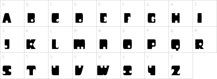 Uppercase characters