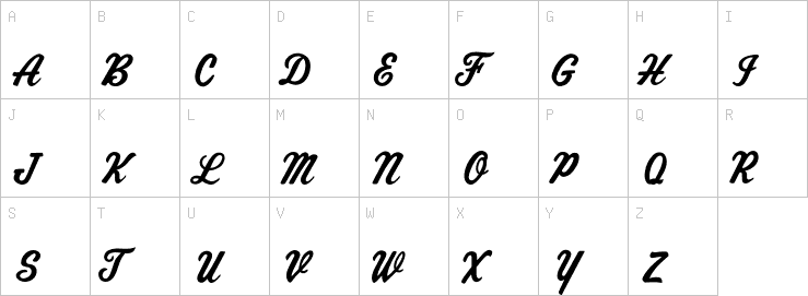 Uppercase characters