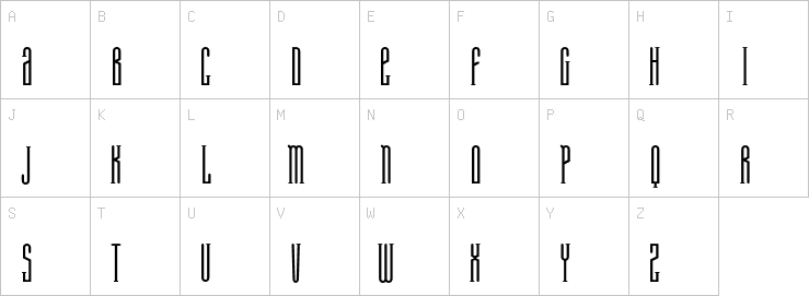 Uppercase characters