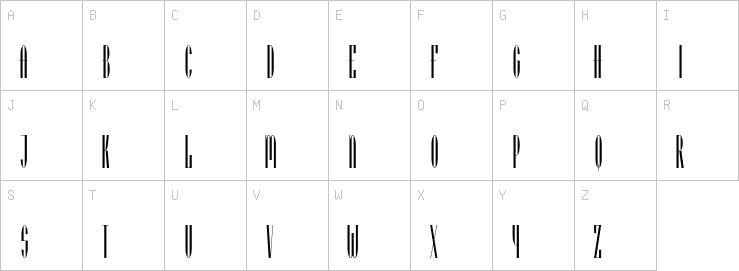 Uppercase characters