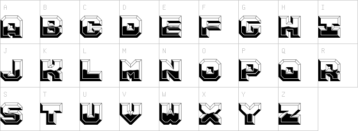 Uppercase characters