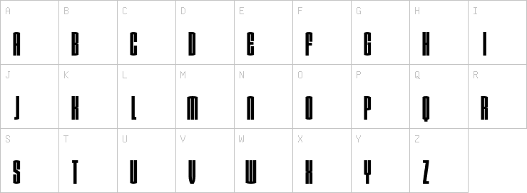 Uppercase characters