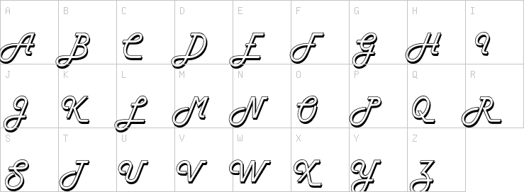 Uppercase characters