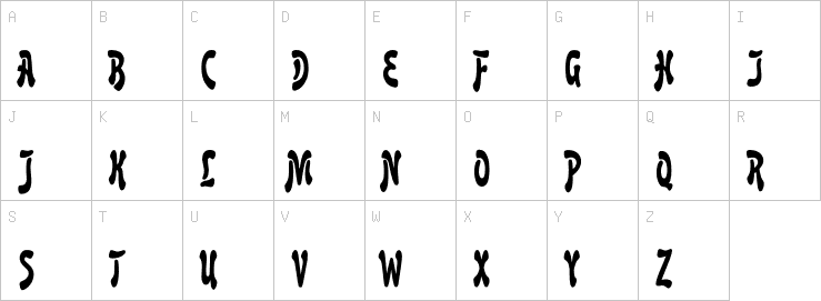 Uppercase characters