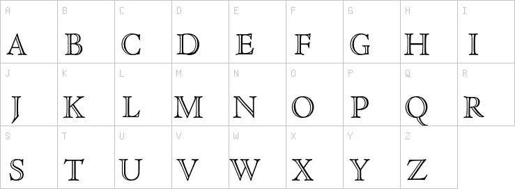 Uppercase characters