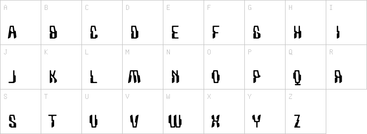 Uppercase characters