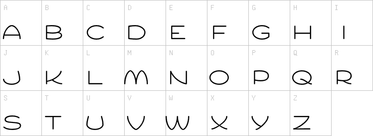 Uppercase characters