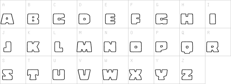 Uppercase characters