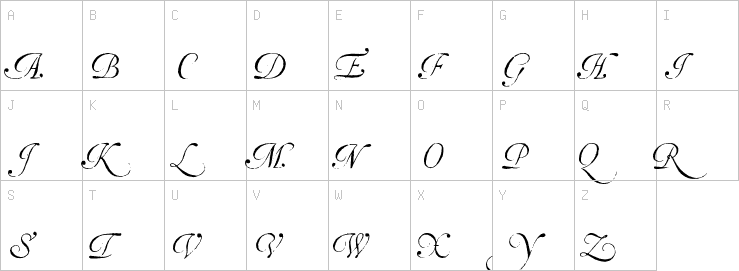 Uppercase characters