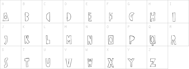 Uppercase characters