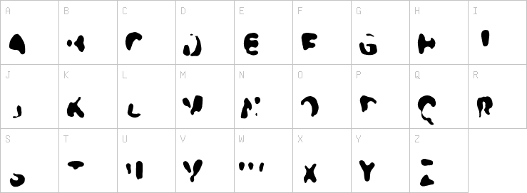 Uppercase characters