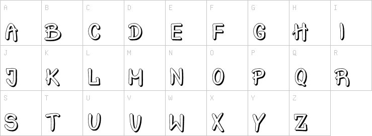 Uppercase characters