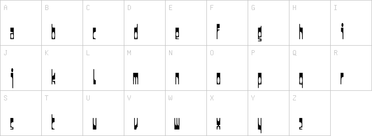 Uppercase characters