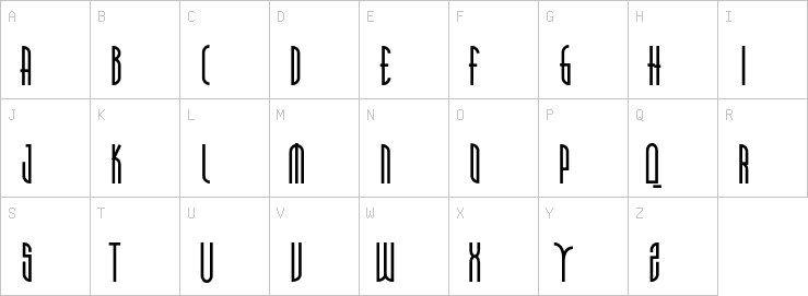 Uppercase characters