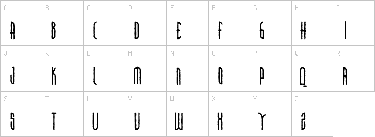 Uppercase characters