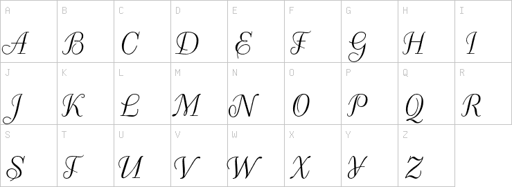 Uppercase characters