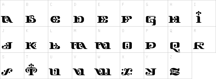 Uppercase characters