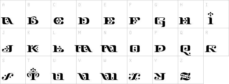 Uppercase characters