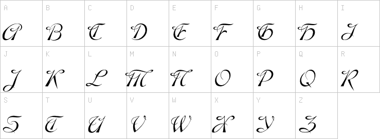 Uppercase characters