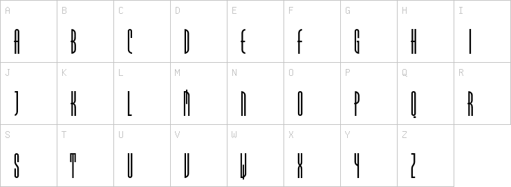 Uppercase characters