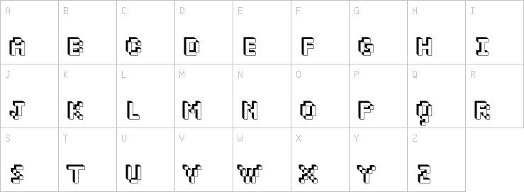 Uppercase characters