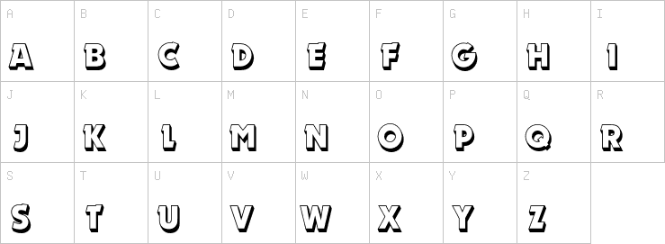 Uppercase characters