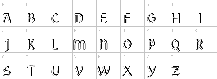 Uppercase characters