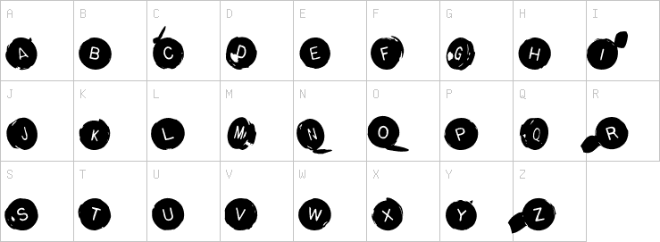 Uppercase characters