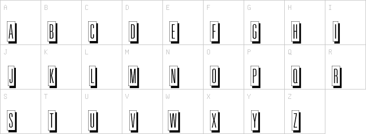 Uppercase characters