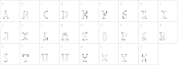 Uppercase characters