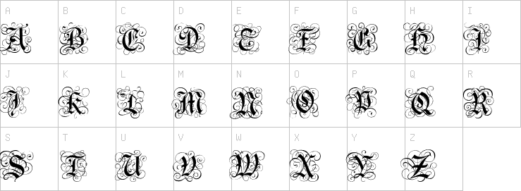 Uppercase characters