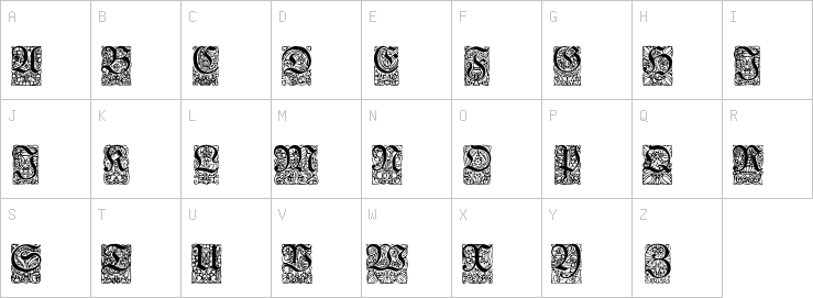 Uppercase characters