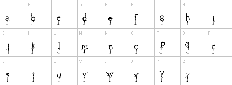 Uppercase characters