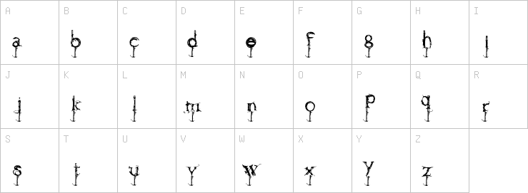 Uppercase characters