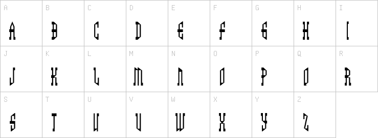 Uppercase characters