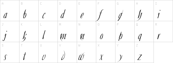 Uppercase characters