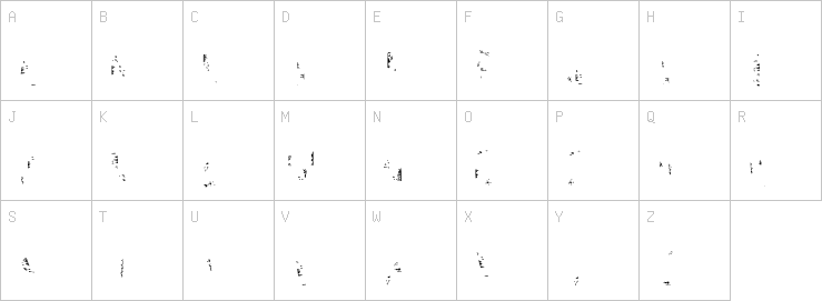 Uppercase characters