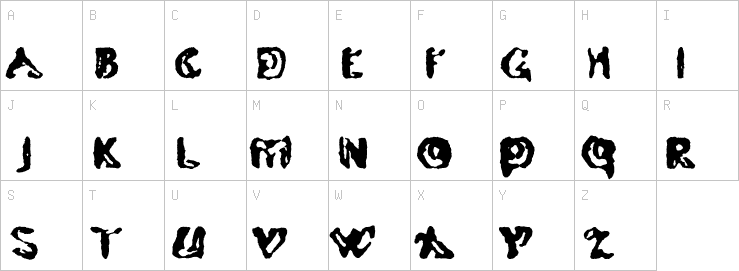 Uppercase characters