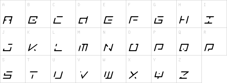 Uppercase characters